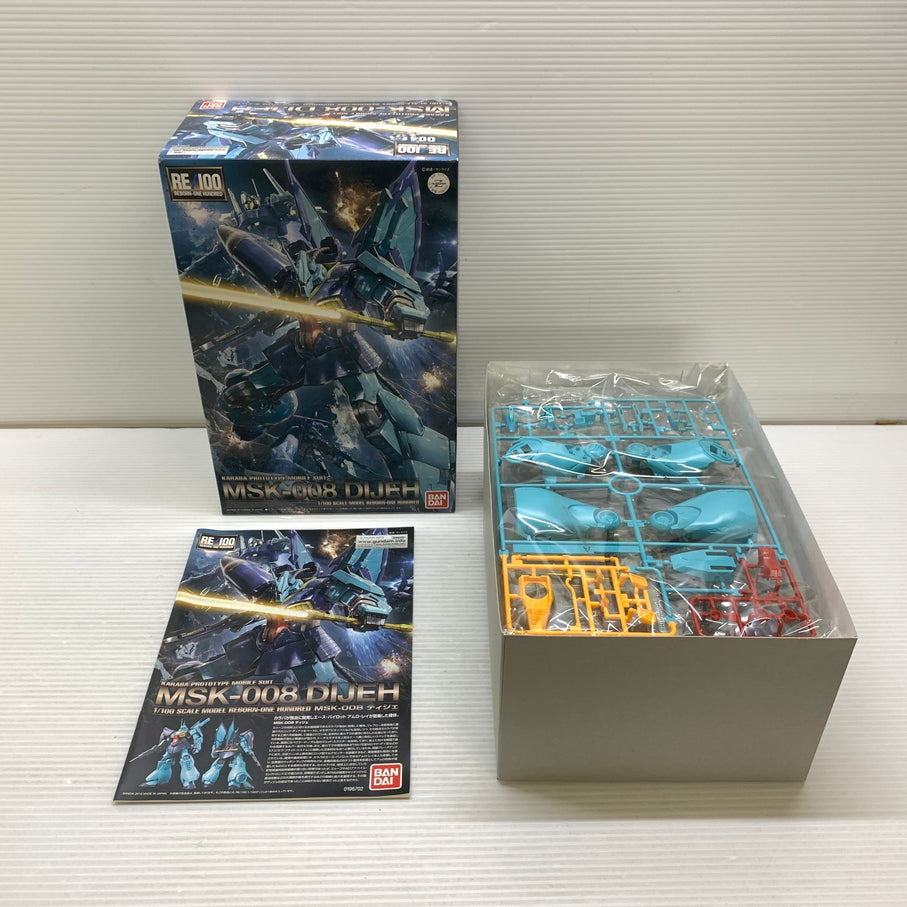 【現状渡し品】 1/100 RE/100 MSK-008 ディジェ ガンプラ 未組立 箱あり バンダイ 058-260731-YT-11-min 万代Net店