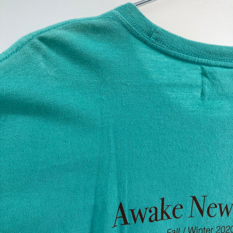 【中古品】【メンズ】 AWAKE NY TEE Tシャツ 142-260117-WA-02-iwa サイズ：XL カラー：グリーン系 万代Net店