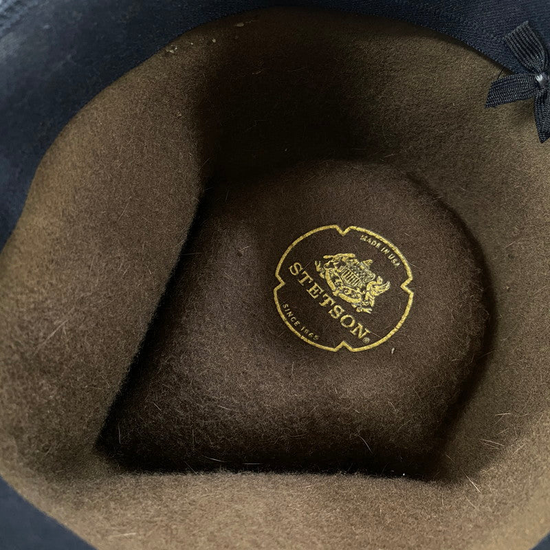 【中古品】【メンズ】 STETSON ステットソン WOOL HAT ウール ハット 帽子 185-251124-yo-01-tei サイズ：表記なし カラー：ブラウン 万代Net店