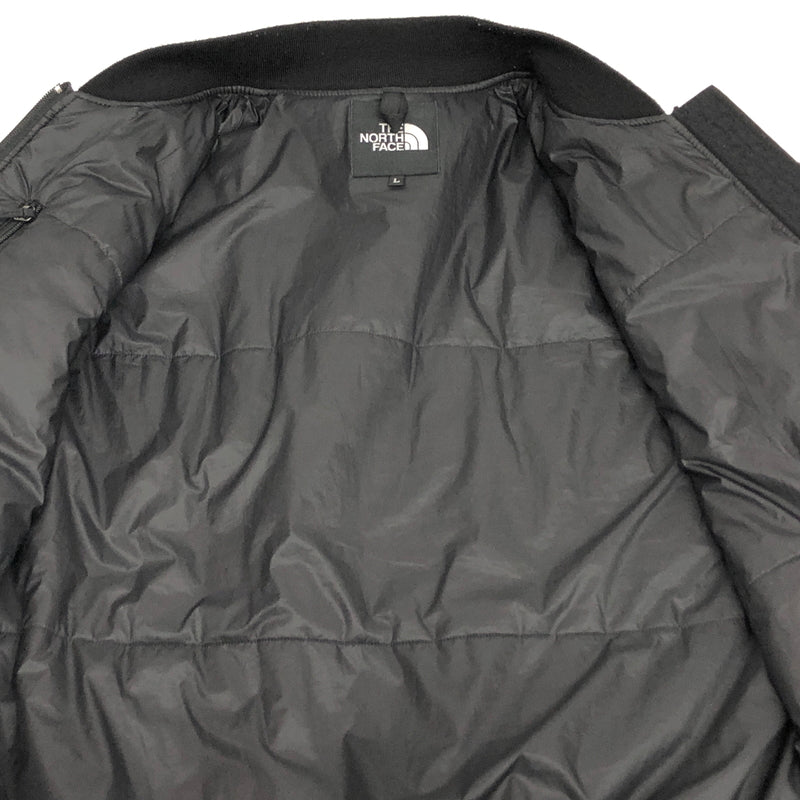 【中古品】【メンズ】 THE NORTH FACE ザ・ノースフェイス INSULATION BOMBER JACKET NY82132 インサレーションボンバージャケット 中綿 ブルゾン アウター 古着 144-261009-rs-05-fur サイズ：L カラー：ブラック 万代Net店