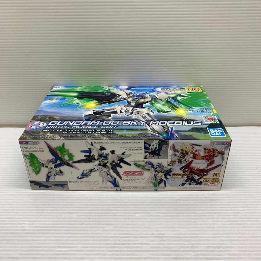 【現状渡し品】 ガンダムビルドダイバーズRe：RISE ガンダムダブルオースカイメビウス ガンプラ 未組立 箱あり バンダイ 058-260731-YT-12-min 万代Net店