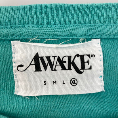 【中古品】【メンズ】 AWAKE NY TEE Tシャツ 142-260117-WA-02-iwa サイズ：XL カラー：グリーン系 万代Net店