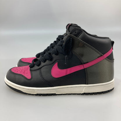 【中古品】【メンズ】 NIKE ナイキ 407922-015 WMNS DUNK HI スニーカー 本体のみ 160-260506-WA-02-iwa サイズ：29cm カラー：ブラック ピンク 万代Net店