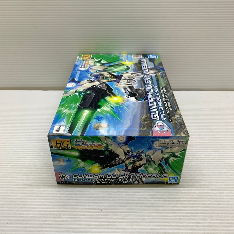 【現状渡し品】 ガンダムビルドダイバーズRe：RISE ガンダムダブルオースカイメビウス ガンプラ 未組立 箱あり バンダイ 058-260731-YT-12-min 万代Net店