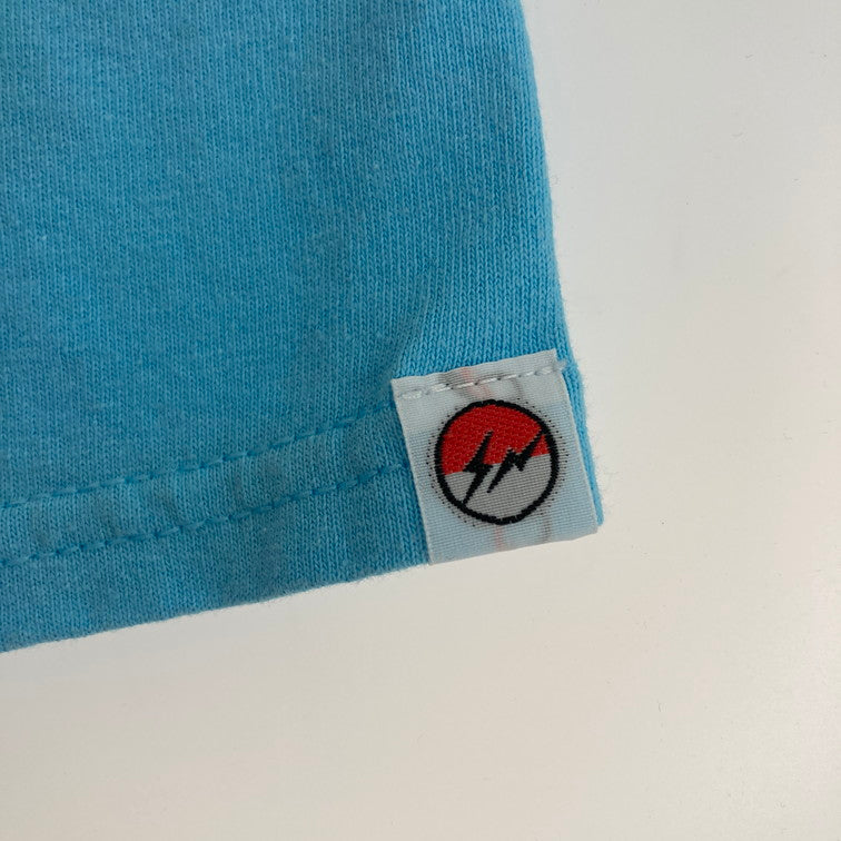 【中古品】【メンズ】 THUNDERBOLT PROJECT BY FRGMT&POKEMON 21SS ポッチャマ TEE Tシャツ 142-260117-WA-03-iwa サイズ：M カラー：ライトブルー 万代Net店