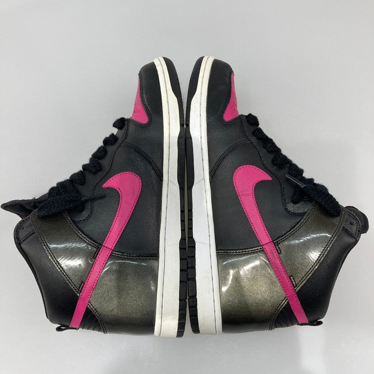 【中古品】【メンズ】 NIKE ナイキ 407922-015 WMNS DUNK HI スニーカー 本体のみ 160-260506-WA-02-iwa サイズ：29cm カラー：ブラック ピンク 万代Net店