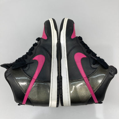 【中古品】【メンズ】 NIKE ナイキ 407922-015 WMNS DUNK HI スニーカー 本体のみ 160-260506-WA-02-iwa サイズ：29cm カラー：ブラック ピンク 万代Net店