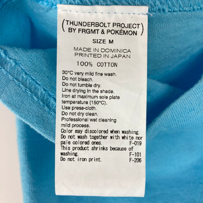 【中古品】【メンズ】 THUNDERBOLT PROJECT BY FRGMT&POKEMON 21SS ポッチャマ TEE Tシャツ 142-260117-WA-03-iwa サイズ：M カラー：ライトブルー 万代Net店