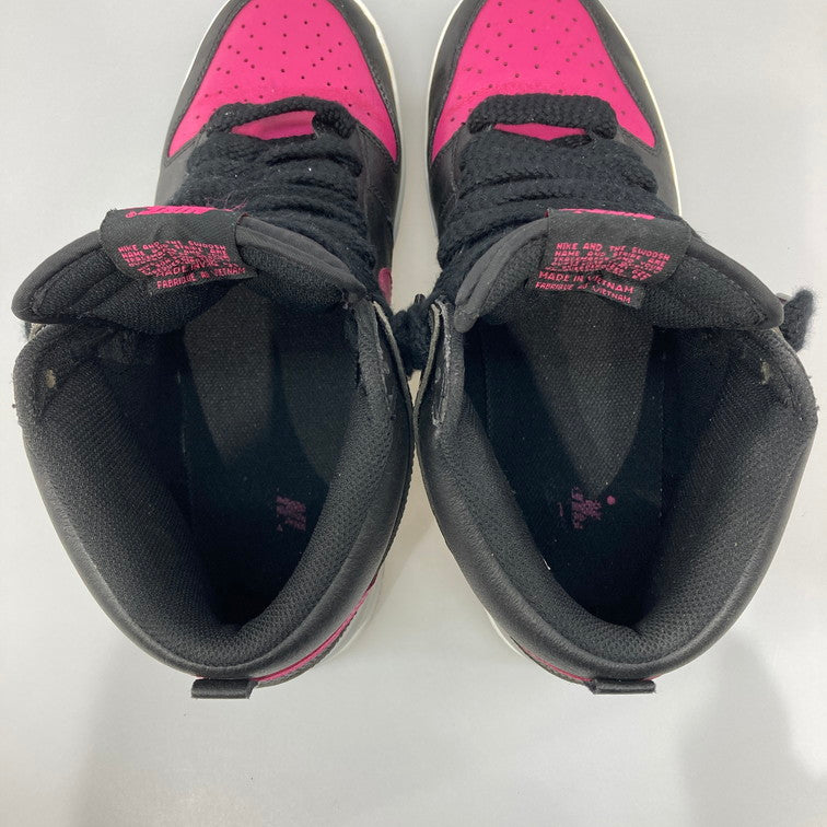 【中古品】【メンズ】 NIKE ナイキ 407922-015 WMNS DUNK HI スニーカー 本体のみ 160-260506-WA-02-iwa サイズ：29cm カラー：ブラック ピンク 万代Net店