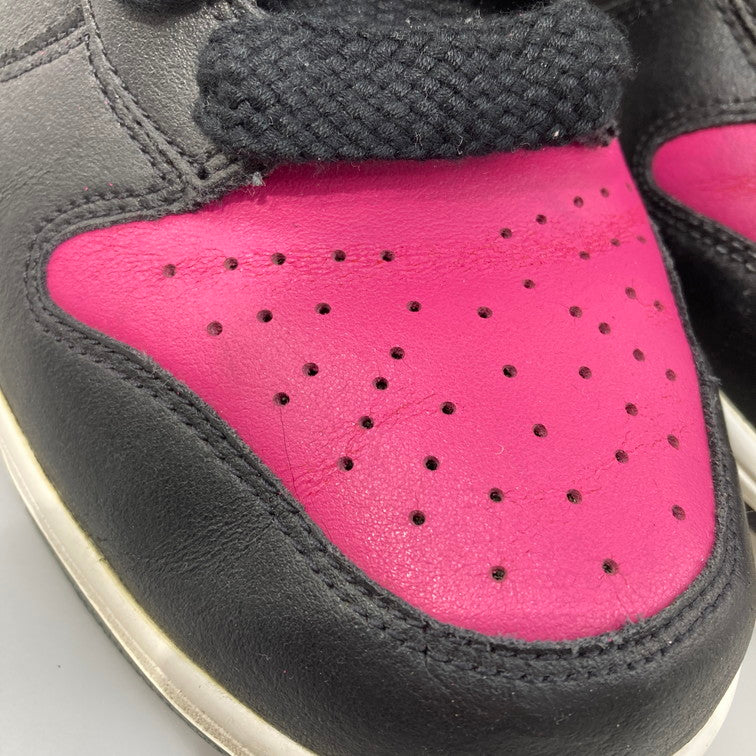 【中古品】【メンズ】 NIKE ナイキ 407922-015 WMNS DUNK HI スニーカー 本体のみ 160-260506-WA-02-iwa サイズ：29cm カラー：ブラック ピンク 万代Net店