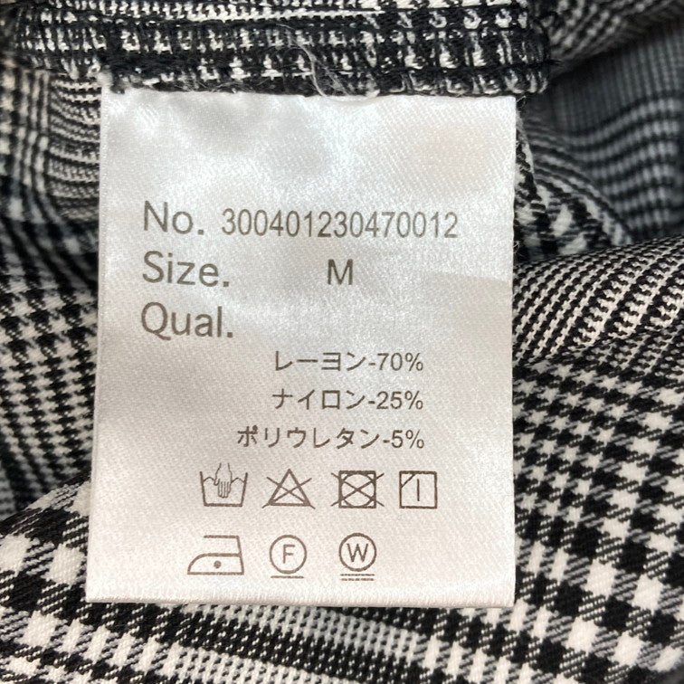 【中古品】【メンズ】 adamsJUGGLER チェック柄 スキニーパンツ 158-260506-WA-03-iwa サイズ：M カラー：グレー系 万代Net店