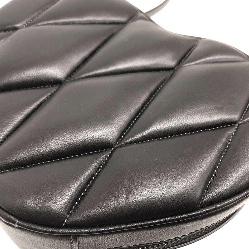 【中古品】【レディース】 COACH コーチ HEART QUILTING CROSSBODY H2281-CE725 ハート キルティング クロスボディ ショルダーバッグ ポシェット 鞄 180-260716-rs-06-fur カラー：ブラック 万代Net店