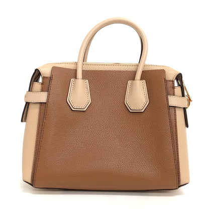 【中古品】【レディース】 MICHAEL KORS マイケルコース MERCER 35F2GM9S1T マーサー ショルダーバッグ ハンドバッグ 鞄 188-261014-rs-01-fur カラー：ブラウン/ベージュ 万代Net店