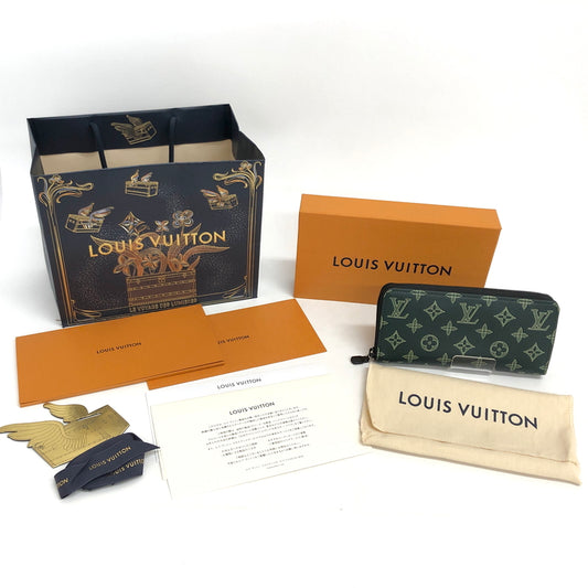 【中古品】【メンズ/レディース】 LOUIS VUITTON ルイ・ヴィトン M12578 モノグラムシャドウ ジッピーロングウォレット 長財布 179-260716-rs-07-fur カラー：オリーブグリーン 万代Net店
