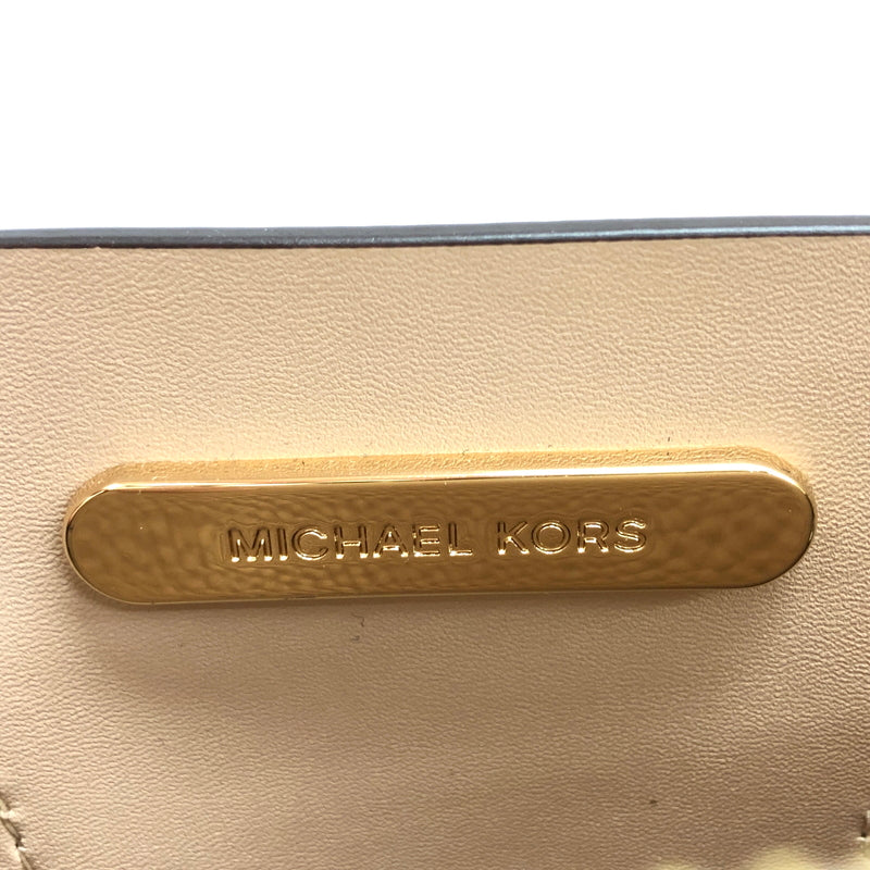 【中古品】【レディース】 MICHAEL KORS マイケルコース MERCER 35F2GM9S1T マーサー ショルダーバッグ ハンドバッグ 鞄 188-261014-rs-01-fur カラー：ブラウン/ベージュ 万代Net店