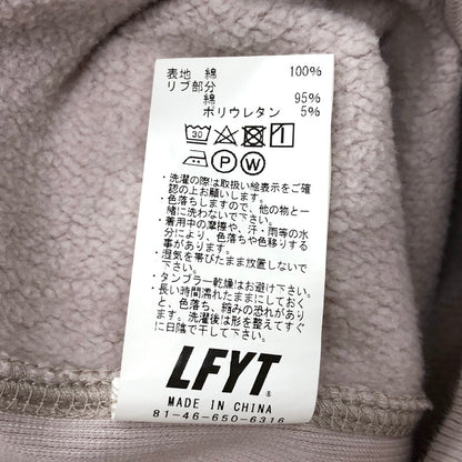 【現状渡し品】【メンズ】 Lafayette ラフェイエット ROSE LOGO US COTTON HOODED SWEATSHIRT LE220501 ローズロゴ フーディー パーカー くすみカラー トップス ストリート系 142-241227-rs-04-fur サイズ：L カラー：ピンク系 万代Net店