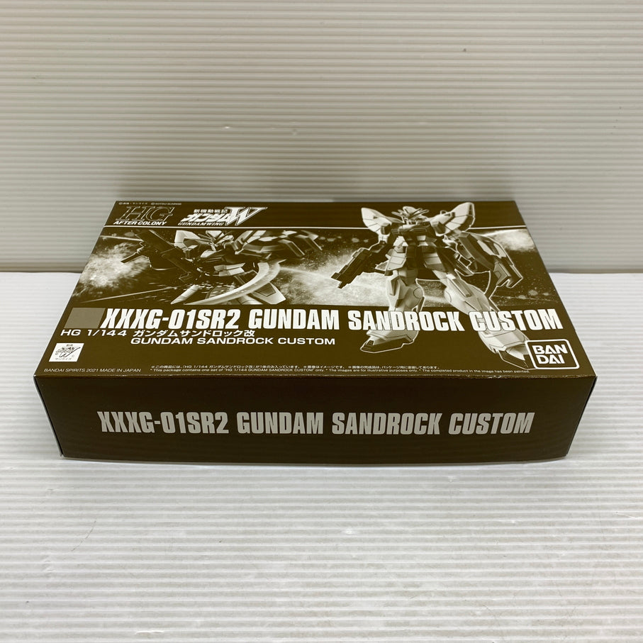 【現状渡し品】 HG XXXG-01SR2 ガンダムサンドロック改 ガンプラ 未組立 箱あり バンダイ 058-260731-YT-15-min 万代Net店