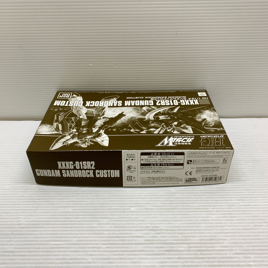 【現状渡し品】 HG XXXG-01SR2 ガンダムサンドロック改 ガンプラ 未組立 箱あり バンダイ 058-260731-YT-15-min 万代Net店