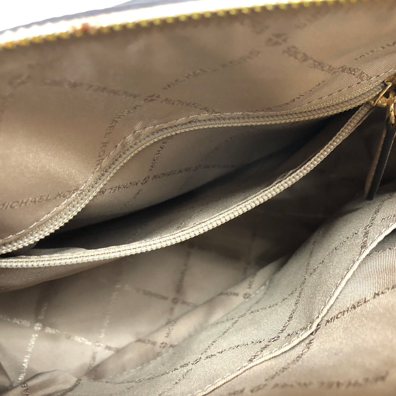 【中古品】【レディース】 MICHAEL KORS マイケルコース MERCER 35F2GM9S1T マーサー ショルダーバッグ ハンドバッグ 鞄 188-261014-rs-01-fur カラー：ブラウン/ベージュ 万代Net店