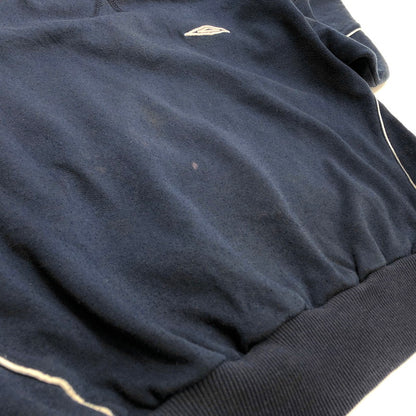 【現状渡し品】【メンズ/レディース】 UMBRO アンブロ 90-00S LOGO SWEATSHIRT スウェット トレーナー 長袖 トップス 古着 ヴィンテージ 146-260428-rs-02-fur サイズ：ASIA M カラー：ネイビー 万代Net店