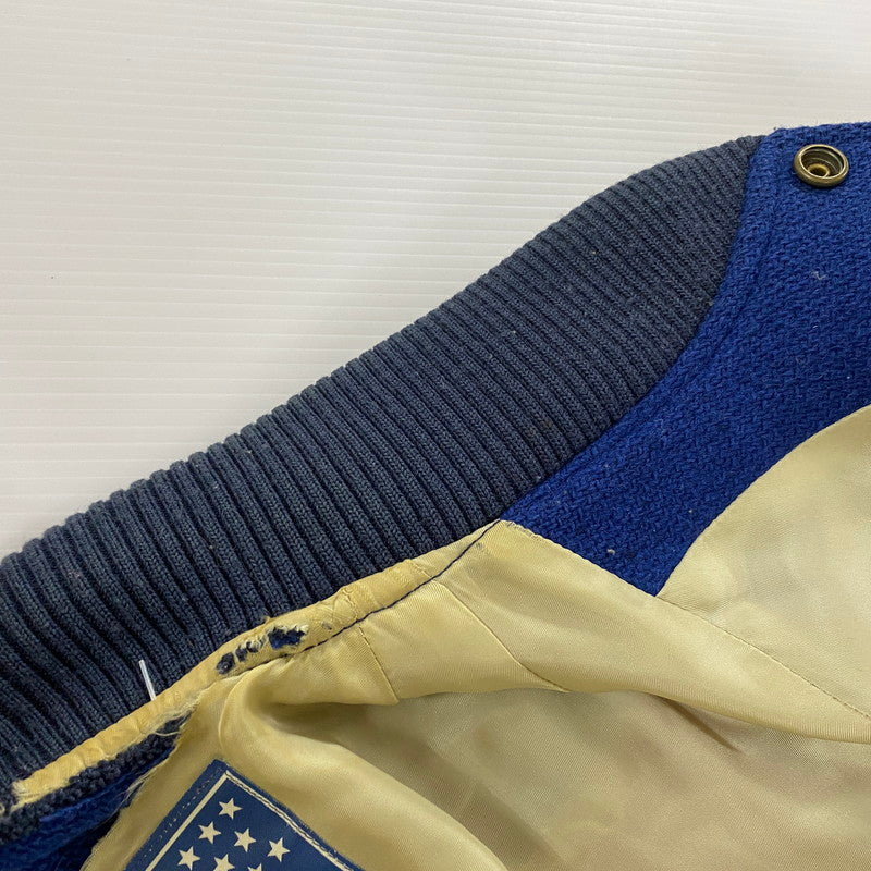 【現状渡し品】【レディース】 HYSTERIC GLAMOUR ヒステリックグラマー PANDA STADIUM JUMPER 2AB-3270 パンダ スタジアム ジャケット スタジャン ライトアウター 168-251124-yo-09-tei サイズ：FREE カラー：ブルー 万代Net店