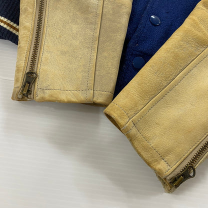 【現状渡し品】【レディース】 HYSTERIC GLAMOUR ヒステリックグラマー PANDA STADIUM JUMPER 2AB-3270 パンダ スタジアム ジャケット スタジャン ライトアウター 168-251124-yo-09-tei サイズ：FREE カラー：ブルー 万代Net店