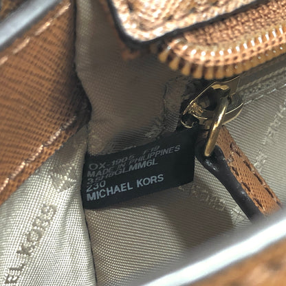 【中古品】【レディース】 MICHAEL KORS マイケルコース SHOULDER BAG 35HBGLMM6L ショルダーバッグ 鞄 188-260716-rs-08-fur カラー：ブラウン 万代Net店