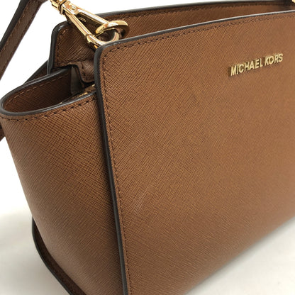 【中古品】【レディース】 MICHAEL KORS マイケルコース SHOULDER BAG 35HBGLMM6L ショルダーバッグ 鞄 188-260716-rs-08-fur カラー：ブラウン 万代Net店