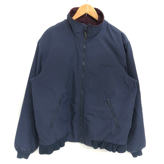 【現状渡し品】【メンズ】 L.L.BEAN エルエルビーン WARM-UP JACKET ウォームアップ ジャケット アウター 古着 ヴィンテージ系 146-260428-rs-04-fur サイズ：M カラー：ネイビー 万代Net店