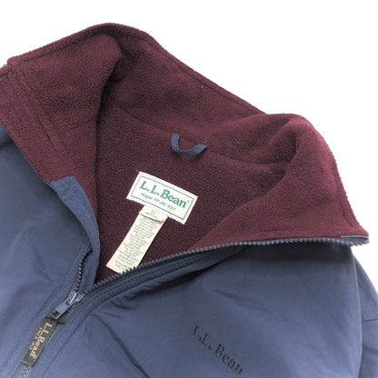 【現状渡し品】【メンズ】 L.L.BEAN エルエルビーン WARM-UP JACKET ウォームアップ ジャケット アウター 古着 ヴィンテージ系 146-260428-rs-04-fur サイズ：M カラー：ネイビー 万代Net店