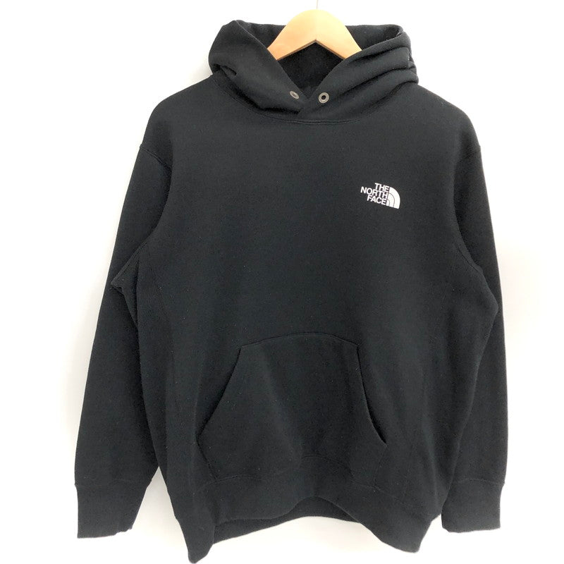 【現状渡し品】【メンズ】 THE NORTH FACE ザ・ノースフェイス BACK SQUARE LOGO HOODIE NT62040 バック スクエアロゴ フーディ パーカー 長袖 トップス アウトドア系 144-251121-rs-05-fur サイズ：M カラー：ブラック 万代Net店