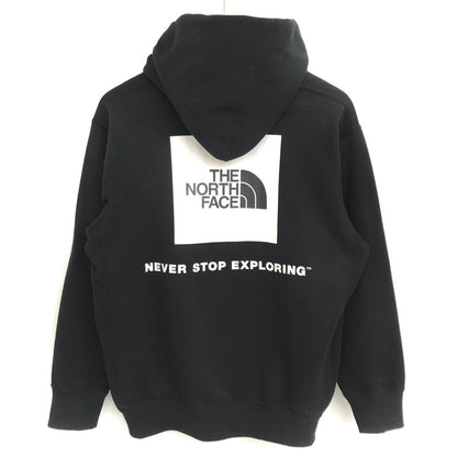 【現状渡し品】【メンズ】 THE NORTH FACE ザ・ノースフェイス BACK SQUARE LOGO HOODIE NT62040 バック スクエアロゴ フーディ パーカー 長袖 トップス アウトドア系 144-251121-rs-05-fur サイズ：M カラー：ブラック 万代Net店