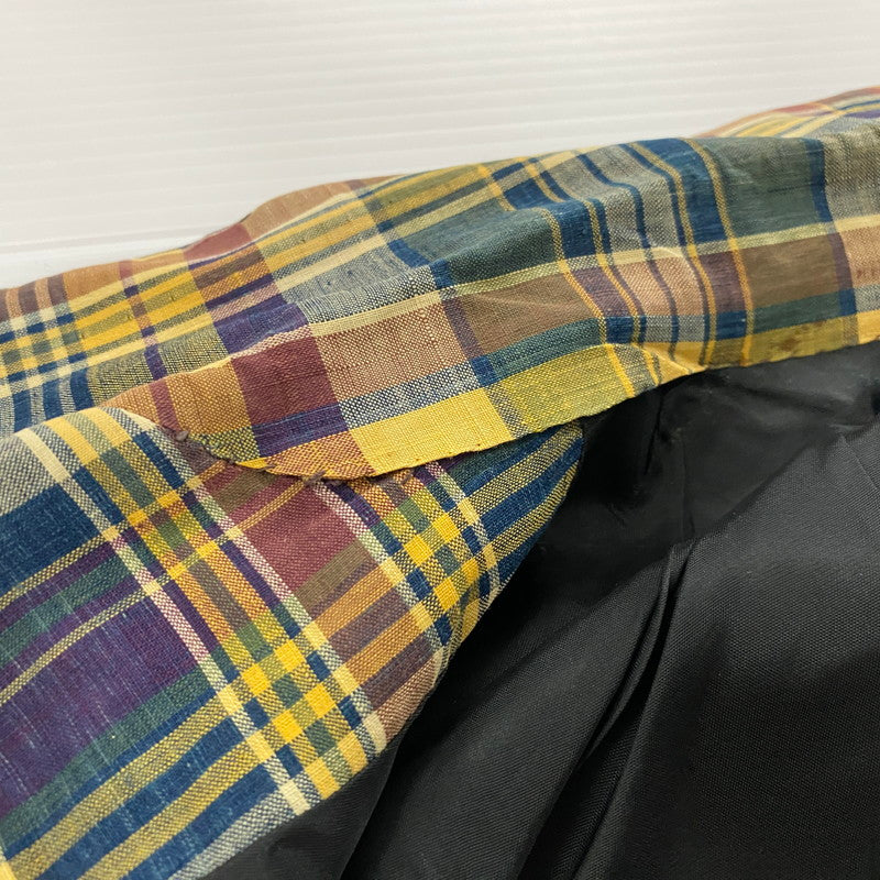 【中古品】【メンズ】 Brooks Brothers ブルックスブラザーズ 70’s CHECK TAILORED JACKET VINTAGE 70年代 チェック テーラード ジャケット トップス 銀黒タグ ヴィンテージ 145-251124-yo-14-tei サイズ：W32 カラー：マルチ 万代Net店