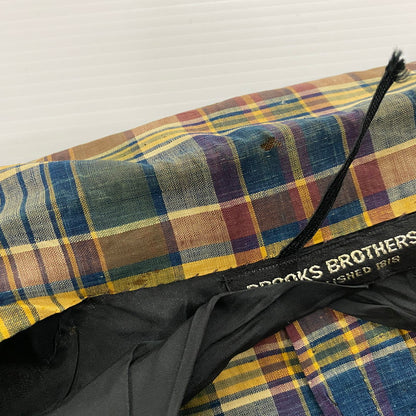 【中古品】【メンズ】 Brooks Brothers ブルックスブラザーズ 70’s CHECK TAILORED JACKET VINTAGE 70年代 チェック テーラード ジャケット トップス 銀黒タグ ヴィンテージ 145-251124-yo-14-tei サイズ：W32 カラー：マルチ 万代Net店