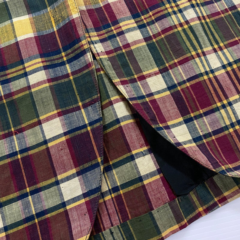 【中古品】【メンズ】 Brooks Brothers ブルックスブラザーズ 70’s CHECK TAILORED JACKET VINTAGE 70年代 チェック テーラード ジャケット トップス 銀黒タグ ヴィンテージ 145-251124-yo-14-tei サイズ：W32 カラー：マルチ 万代Net店