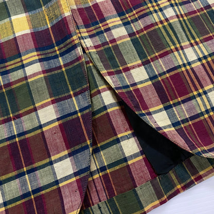 【中古品】【メンズ】 Brooks Brothers ブルックスブラザーズ 70’s CHECK TAILORED JACKET VINTAGE 70年代 チェック テーラード ジャケット トップス 銀黒タグ ヴィンテージ 145-251124-yo-14-tei サイズ：W32 カラー：マルチ 万代Net店
