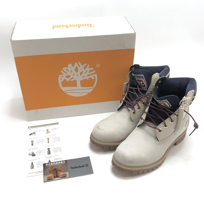 【現状渡し品】【メンズ】 Timberland ティンバーランド 6-INCH BOOTS A5ZY7 6-INCH BOOTS 6インチ ブーツ シューズ 靴 164-260716-rs-10-fur サイズ：26.5cm US8.5W カラー：オフホワイト系 万代Net店