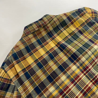 【中古品】【メンズ】 Brooks Brothers ブルックスブラザーズ 70’s CHECK TAILORED JACKET VINTAGE 70年代 チェック テーラード ジャケット トップス 銀黒タグ ヴィンテージ 145-251124-yo-14-tei サイズ：W32 カラー：マルチ 万代Net店