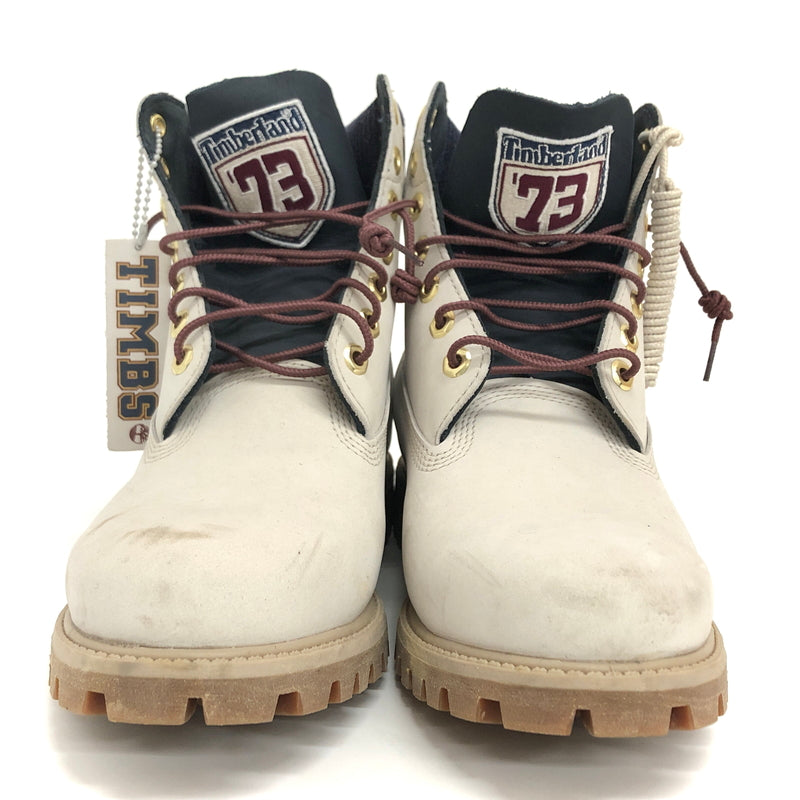 【現状渡し品】【メンズ】 Timberland ティンバーランド 6-INCH BOOTS A5ZY7 6-INCH BOOTS 6インチ ブーツ シューズ 靴 164-260716-rs-10-fur サイズ：26.5cm US8.5W カラー：オフホワイト系 万代Net店