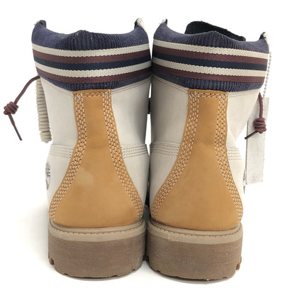 【現状渡し品】【メンズ】 Timberland ティンバーランド 6-INCH BOOTS A5ZY7 6-INCH BOOTS 6インチ ブーツ シューズ 靴 164-260716-rs-10-fur サイズ：26.5cm US8.5W カラー：オフホワイト系 万代Net店