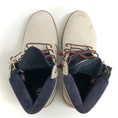 【現状渡し品】【メンズ】 Timberland ティンバーランド 6-INCH BOOTS A5ZY7 6-INCH BOOTS 6インチ ブーツ シューズ 靴 164-260716-rs-10-fur サイズ：26.5cm US8.5W カラー：オフホワイト系 万代Net店