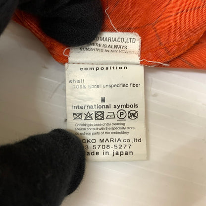 【中古品】【メンズ】 WACKO MARIA ワコマリア ATOMIC SPIDER L/S HAWAIIAN SHIRT アトミック スパイダー ロングスリーブ ハワイアンシャツ 長袖 トップス 140-260610-ko-04-tei サイズ：M カラー：オレンジ 万代Net店