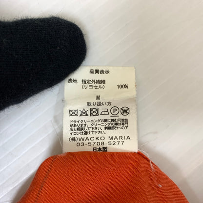 【中古品】【メンズ】 WACKO MARIA ワコマリア ATOMIC SPIDER L/S HAWAIIAN SHIRT アトミック スパイダー ロングスリーブ ハワイアンシャツ 長袖 トップス 140-260610-ko-04-tei サイズ：M カラー：オレンジ 万代Net店