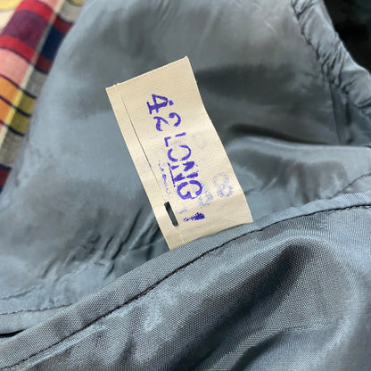 【中古品】【メンズ】 Brooks Brothers ブルックスブラザーズ 60’s CHECK TAILORED JACKET VINTAGE 60年代 チェック テーラード ジャケット ライトアウター ヴィンテージ 145-251124-yo-16-tei サイズ：不明 カラー：マルチ 万代Net店