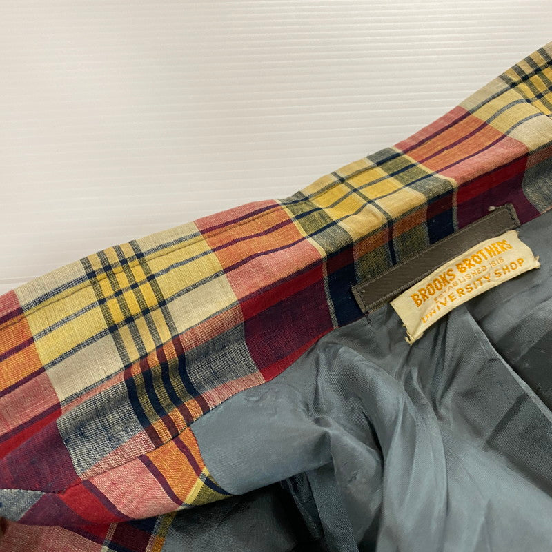 【中古品】【メンズ】 Brooks Brothers ブルックスブラザーズ 60’s CHECK TAILORED JACKET VINTAGE 60年代 チェック テーラード ジャケット ライトアウター ヴィンテージ 145-251124-yo-16-tei サイズ：不明 カラー：マルチ 万代Net店