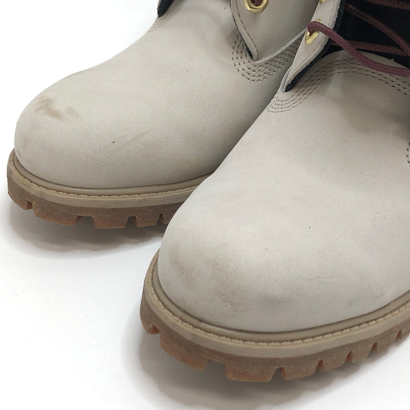 【現状渡し品】【メンズ】 Timberland ティンバーランド 6-INCH BOOTS A5ZY7 6-INCH BOOTS 6インチ ブーツ シューズ 靴 164-260716-rs-10-fur サイズ：26.5cm US8.5W カラー：オフホワイト系 万代Net店