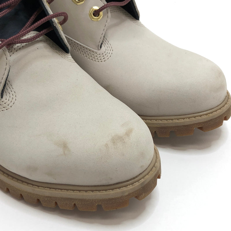 【現状渡し品】【メンズ】 Timberland ティンバーランド 6-INCH BOOTS A5ZY7 6-INCH BOOTS 6インチ ブーツ シューズ 靴 164-260716-rs-10-fur サイズ：26.5cm US8.5W カラー：オフホワイト系 万代Net店