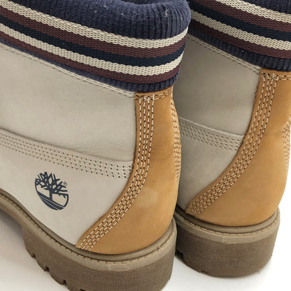 【現状渡し品】【メンズ】 Timberland ティンバーランド 6-INCH BOOTS A5ZY7 6-INCH BOOTS 6インチ ブーツ シューズ 靴 164-260716-rs-10-fur サイズ：26.5cm US8.5W カラー：オフホワイト系 万代Net店