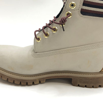 【現状渡し品】【メンズ】 Timberland ティンバーランド 6-INCH BOOTS A5ZY7 6-INCH BOOTS 6インチ ブーツ シューズ 靴 164-260716-rs-10-fur サイズ：26.5cm US8.5W カラー：オフホワイト系 万代Net店