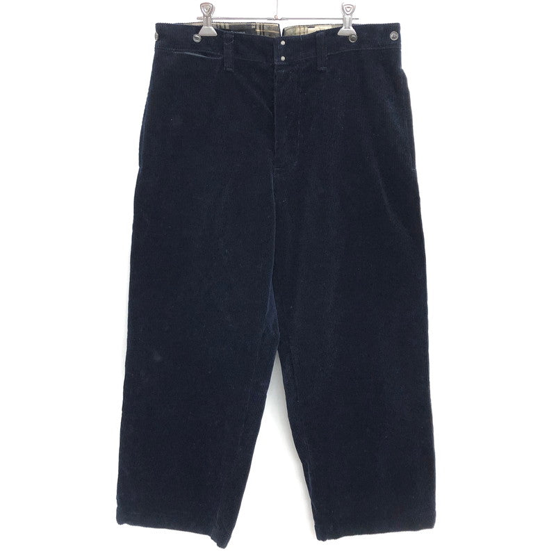 【中古品】【メンズ】 JOHNBULL ジョンブル HEAVY CORDUROY PANTS 21127 コーデュロイパンツ ボトムス 古着 156-260428-rs-07-fur サイズ：L カラー：ネイビー 万代Net店